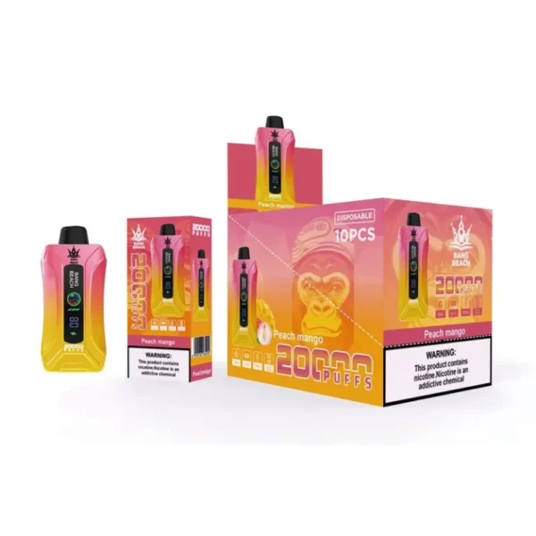 Bang Beach 20000 Puffs 0% 2% 3% 5% Nikotynowy akumulatorowy jednorazowy długopis Vapes Kup hurtowo - BookVape - 9