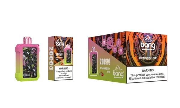 Bang Gear Tick Tock 20000 Puffs 0% 2% 3% 5% Nízkonikotinové dobíjecí jednorázové vapky Pen Hromadný nákup – BookVape – 2