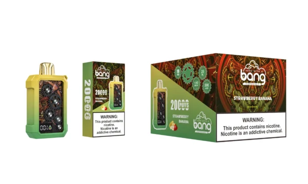 Bang Gear Tick Tock 20000 Puffs 0% 2% 3% 5% Nízkonikotinové dobíjecí jednorázové vapes Pen Hromadný nákup – BookVape – 11