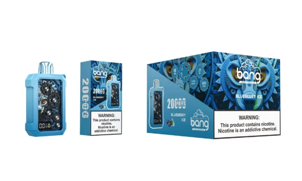 Bang Gear Tick Tock 20000 Puffs 0% 2% 3% 5% Nízkonikotinové dobíjecí jednorázové vapes Pen Hromadný nákup – BookVape – 13