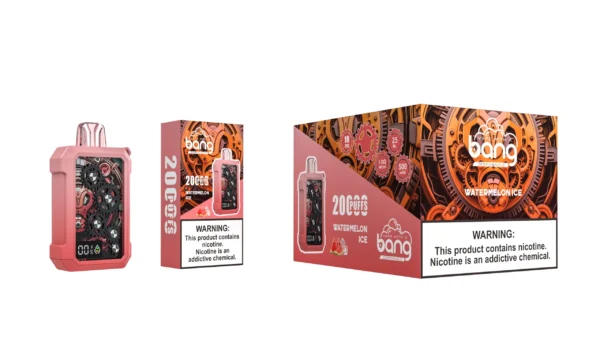 Bang Gear Tick Tock 20000 Puffs 0% 2% 3% 5% Nízkonikotinové dobíjecí jednorázové vapes Pen Hromadně Koupit velkoobchod – BookVape – 3