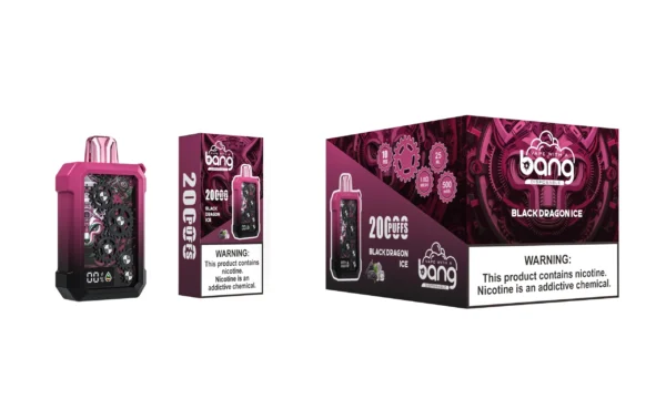 Bang Gear Tick Tock 20000 Puffs 0% 2% 3% 5% Nízkonikotinové dobíjecí jednorázové vapes Pen Hromadný nákup – BookVape – 9