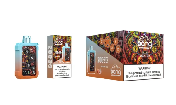 Bang Gear Tick Tock 20000 Puffs 0% 2% 3% 5% Nízkonikotinové dobíjecí jednorázové vapky Pen Hromadně Koupit – BookVape – 10