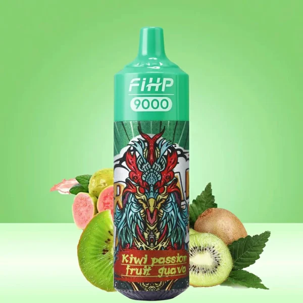 FIHP 9000 Puffs 2% 5% Alacsony nikotintartalmú, újratölthető, eldobható Vapes Pen Tömeges vásárlás Nagyker - BookVape - 11