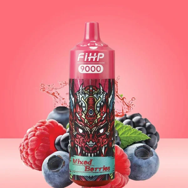 FIHP 9000 Puffs 2% 5% Alacsony nikotintartalmú, újratölthető, eldobható Vapes Pen Tömeges vásárlás Nagyker - BookVape - 12