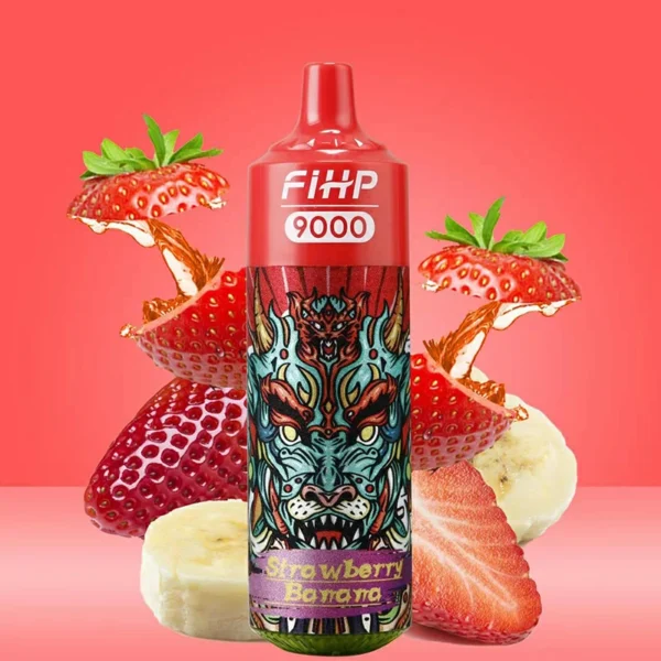 FIHP 9000 Puffs 2% 5% Alacsony nikotintartalmú, újratölthető, eldobható Vapes Pen Tömeges vásárlás Nagyker - BookVape - 6