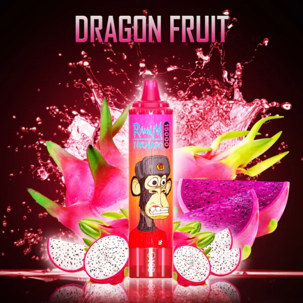 RandM Tornado 15000 Puffs 0% 2% 3% 5% Bajo en nicotina a granel Compre vaporizador desechable recargable al por mayor - BookVape - 47