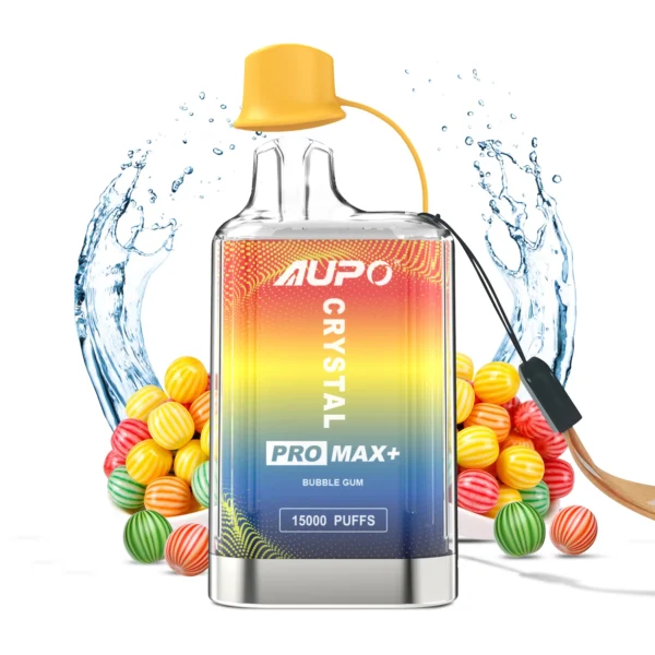 AUPO 15000 Puffs PRO MAX Crystal Dual Mesh 2% Alacsony nikotintartalmú, újratölthető, eldobható Vapes Pen Tömeges Vásárlás Nagyker - BookVape - 6