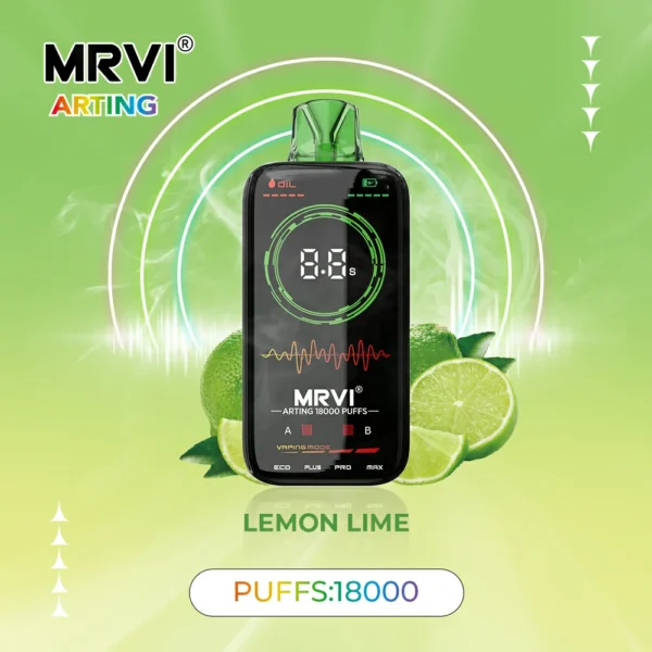 MRVI Arting 18000 Puffs Dual Mesh celoobrazovkový displej 2% 5% Nízkonikotinové dobíjecí jednorázové vapes Pen Hromadně Koupit velkoobchod – BookVape – 4