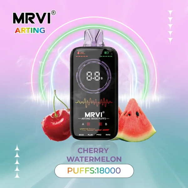MRVI Arting 18000 Puffs Dual Mesh celoobrazovkový displej 2% 5% Nízká nikotinová dobíjecí jednorázová vapes Pen Hromadně Koupit Velkoobchod – BookVape – 5