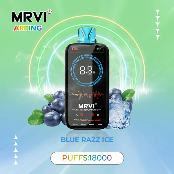MRVI Arting 18000 Puffs Dual Mesh celoobrazovkový displej 2% 5% Nízkonikotinové dobíjecí jednorázové vapky Pen Hromadně Koupit Velkoobchod – BookVape – 6