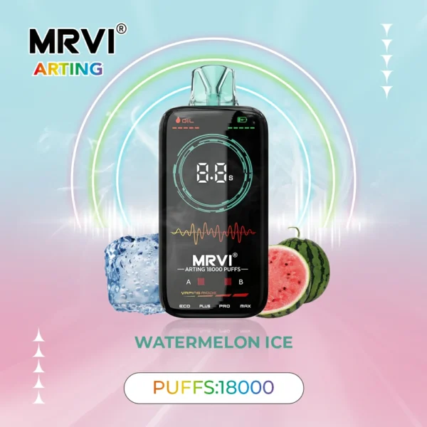 MRVI Arting 18000 Puffs Dual Mesh celoobrazovkový displej 2% 5% Nízký nikotin nabíjecí jednorázové vapes Pen Hromadně Koupit velkoobchod – BookVape – 9