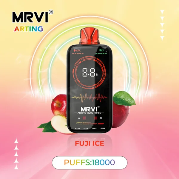 MRVI Arting 18000 Puffs Dual Mesh celoobrazovkový displej 2% 5% Nízkonikotinový dobíjecí jednorázový vapes Pen Hromadně Koupit velkoobchod – BookVape – 3