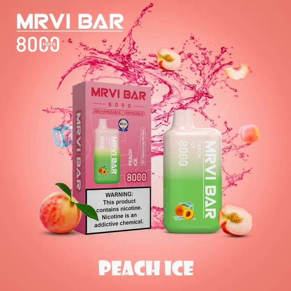 MRVI Bar Mr8000 Puffs 2% 3% 5% Stilo de vape reîncărcabil de unică folosință cu conținut scăzut de nicotină Cumpărați cu ridicata - BookVape - 7