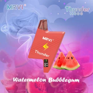 MRVI Thunder 11000 Puffs Digital Screen 2% 3% 5% Low Nicotine Rechargeable Disposable Vapes Pen Bulk Buy Wholesale