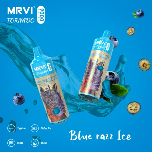 MRVI Tornado 9000 Puffs 2% 3% 5% Alacsony nikotin tartalmú újratölthető eldobható Vapes toll tömeges vásárlás Nagyker - BookVape - 3