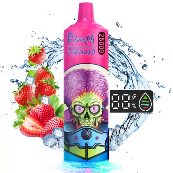 RahdM Tornado 25000 Puffs 2% Niskonikotynowy, jednorazowy, jednorazowy długopis Vapes Kup hurtowo - BookVape - 3