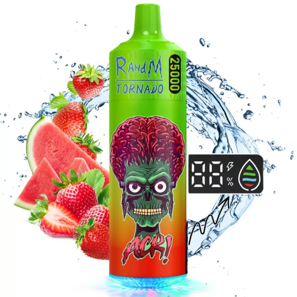RahdM Tornado 25000 Puffs 2% Niskonikotynowy, jednorazowy, wielokrotnego ładowania Vapes Pen Luzem Kup hurtowo - BookVape - 5