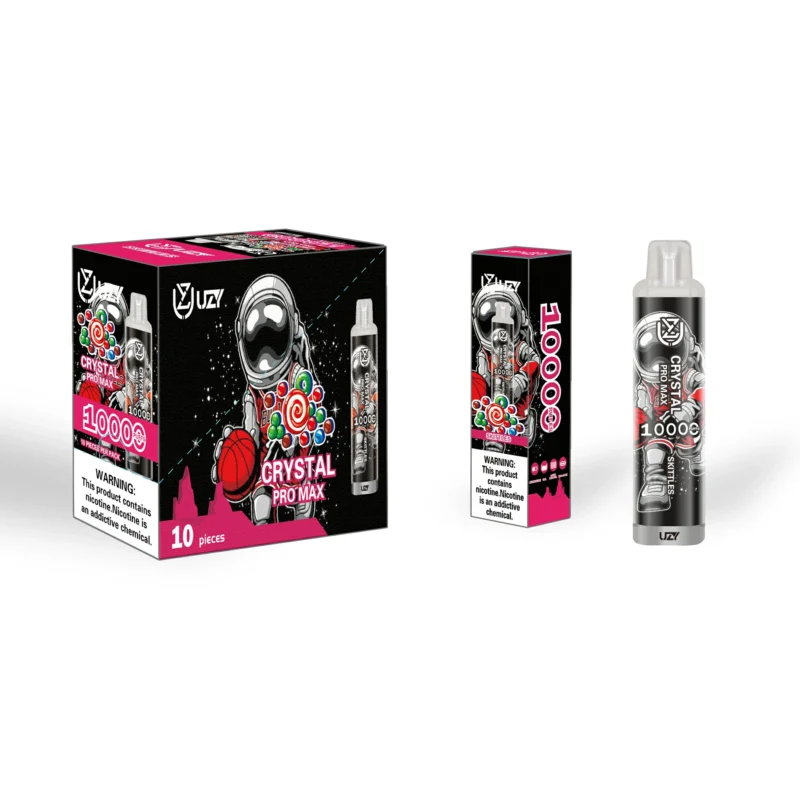 UZY Crystal Pro Max: Die perfekte Wahl für Großhandels-Vaping-Lösungen mit RGB-Funktionen und niedrigem Nikotingehalt – BookVape – 1