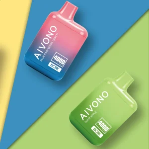 AIVONO AIM BOXX 4000 Puffs 0% 2% 5% Baixa Nicotina Recarregável Vapes Descartáveis ​​Pen Bulk Comprar Atacado