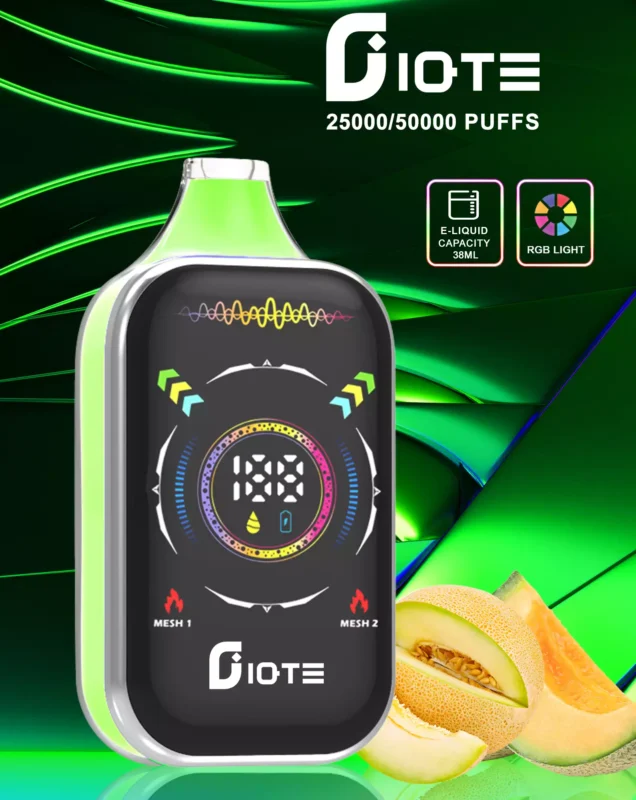 Die ultimative Leitfaden zu IQTE 50000 Puffs Dual Mesh RGB Vollbild -Einweg -Vapes: niedrige Nikotinoptionen für Massenkäufer - Bookvape - 1
