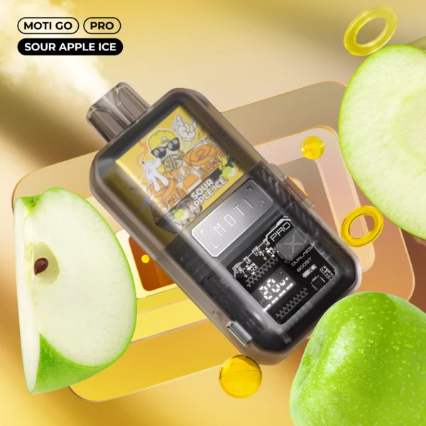 MOTI Go Pro 12000 Puffs Dual Mesh Smart Screen 2% 5% Low Nicotine Rechargeable Disposable Vapes Pen Bulk Buy Wholesale - BookVape - 11