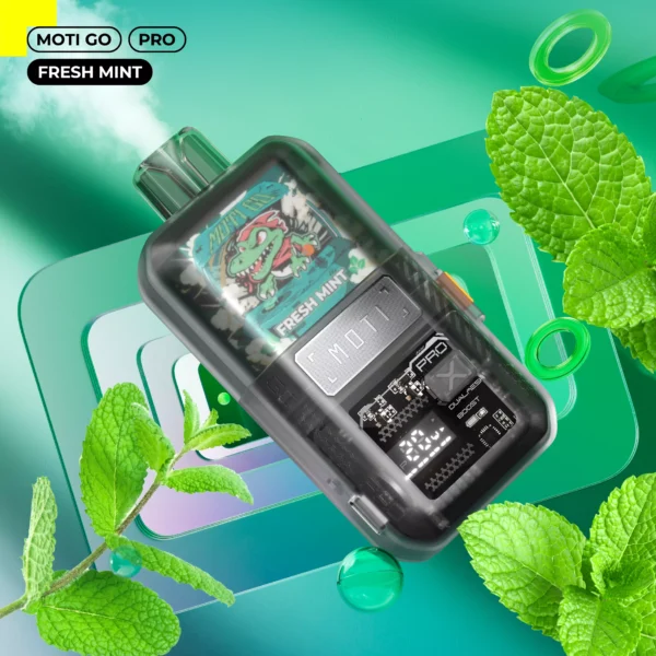 MOTI Go Pro 12000 Puffs Dual Mesh Smart Screen 2% 5% Low Nicotine Rechargeable Disposable Vapes Pen Bulk Buy Wholesale - BookVape - 7