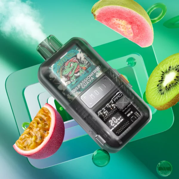 MOTI Go Pro 12000 Puffs Dual Mesh Smart Screen 2% 5% Low Nicotine Rechargeable Disposable Vapes Pen Bulk Buy Wholesale - BookVape - 8
