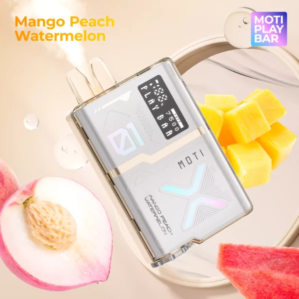 MOTI Play Bar 7500 Puffs Crystal Digital Screen 5% Nikotynowy akumulator Jednorazowy długopis Vapes Kup hurtowo - BookVape - 11