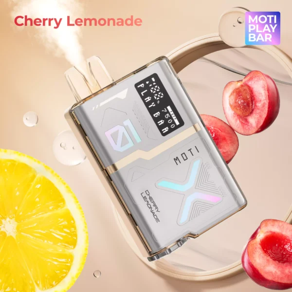 MOTI Play Bar 7500 Puffs Crystal Digital Screen 5% Niskonikotynowy, jednorazowy, wielokrotnego ładowania Vapes Pen Luzem Kup hurtowo - BookVape - 13