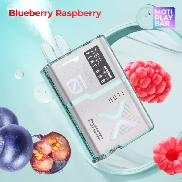 MOTI Play Bar 7500 Puffs Crystal Digital Screen 5% Niskonikotynowy, jednorazowy, wielokrotnego ładowania Vapes Pen Luzem Kup hurtowo - BookVape - 10