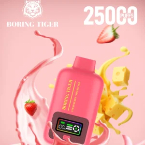 VASY Boring Tiger 25000 Puffs Écran numérique 4 bobines de maille 50 mg à faible teneur en nicotine stylo vapes jetables rechargeables en vrac acheter en gros